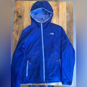 The North Face Royal Blue Fleece-Lined Jacket